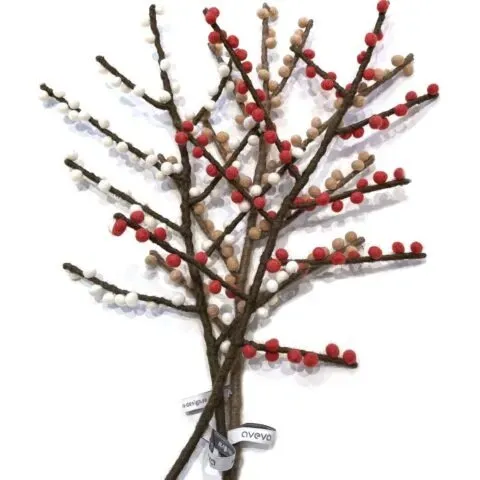 Branches de gui en laine AVEVA